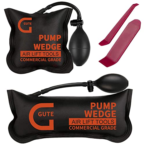 Gute Air Wedge Bag Pump - Commercial Inflatable Air Wedge Pump Tool, Professional Leveling Kit (2Sizes)