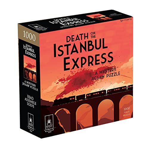 Murder Mystery Party | Classic Mystery Jigsaw Puzzle, Death on The Istanbul Express