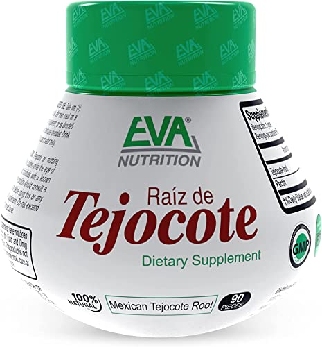 EVA NUTRITION Original Raiz de Tejocote Root - 3-Month Supply - All Natural Organic Dietary Supplements