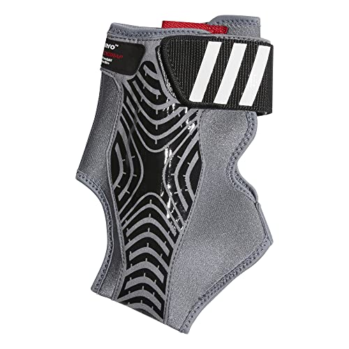 adidas Adizero Speedwrap Ankle Brace, Small, Medium Lead/Grey