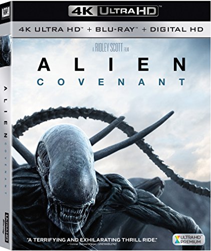  Alien: Covenant 4k + Blu-ray + Digital [4K UHD]