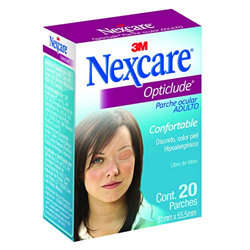 Nexcare Opticlude Orthoptic Eye Patches, Regular Size, 20-Count Boxes (Pack of 1 )