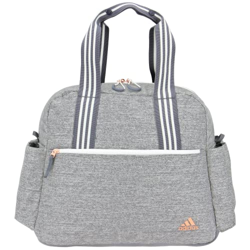 adidas Women's Sport to Street Tote, Jersey Grey/Rose Gold, One Size