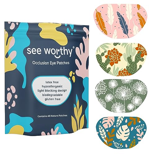 See Worthy Nature Eye Patches - Innovative Design, Smart Adhesive Technology - Breathable & Comfortable Eyepatch