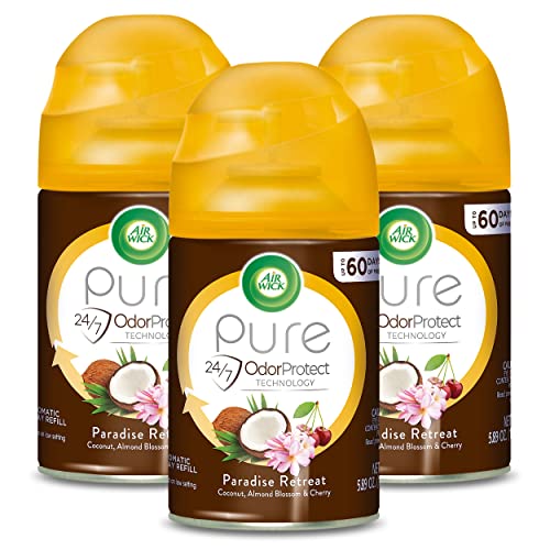Air Wick Freshmatic Automatic Spray Air Freshener Refill, Paradise Retreat Scent