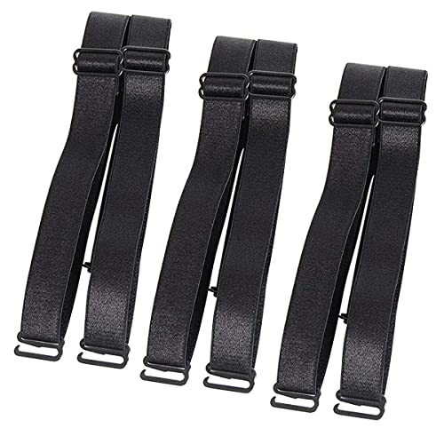 Magicmode Bra Shoulder Strap Replacement - Black, 15mm Width Band