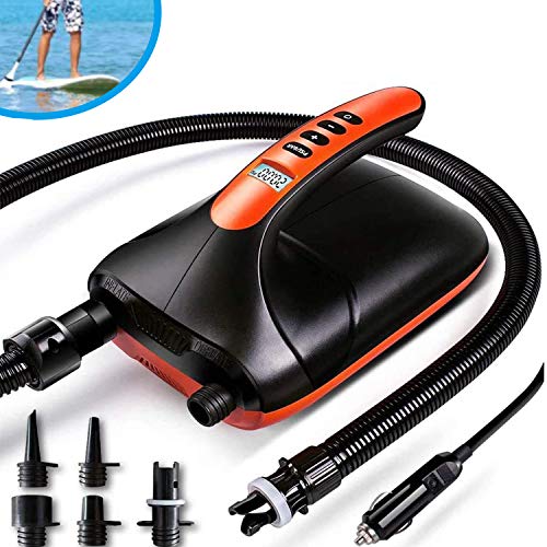 Tuomico 20PSI High Pressure SUP Electric Air Pump - Dual Stage Inflation