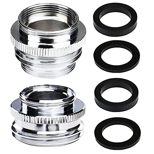 Multi-Thread Faucet to Hose Adapter, Garden Kitchen Hose Adapter, Brass Bathroom Aerator Adapter