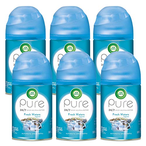 Air Wick Fresh Waters Air Freshener Refill, 1ct - Essential Oils, Odor Neutralization