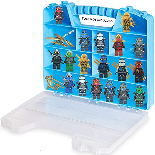 ASH BRAND Super Strong & Longest Lasting Carrying CASE for Video Action Figures - Legit Figure Toy Protector & Organizer Storage Carry Box
