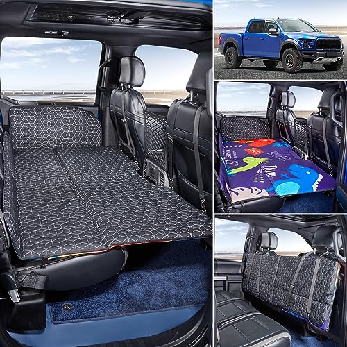 ABE Non Inflatable Truck Bed Air Mattress for F150/RAM 1500/Silverado - Blue