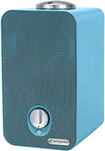 Germ Guardian AC4150BLCA 4-in-1 Air Purifier - Night Light Projector, UV-C, Filters Allergies