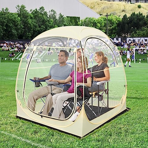 Eapele Sports Tent - Instant Pop-Up Tent Shelter - Outdoor Clean Bubble Tent