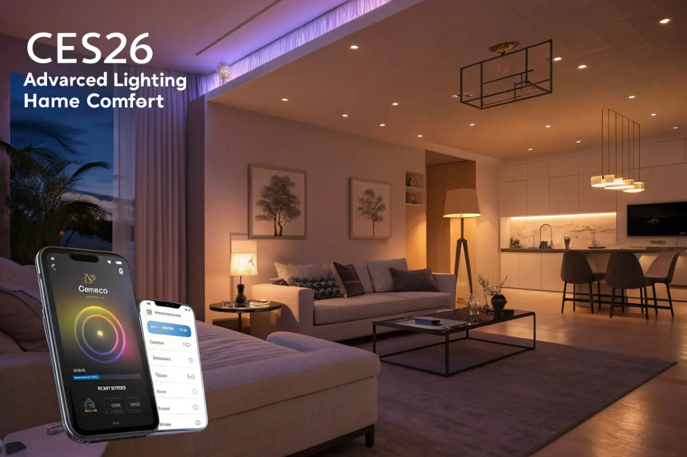 CES 2026 Smart Lighting and Home Comfort Trends